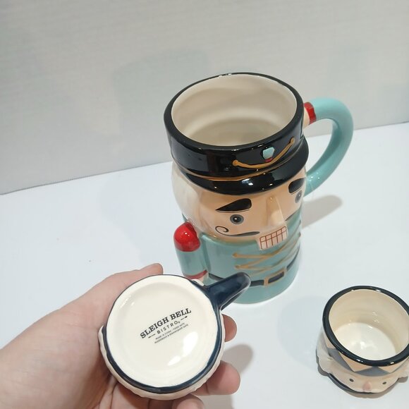 Christmas Decor - Bundle of Ceramic Nutcracker Mugs - Picture 2 of 10